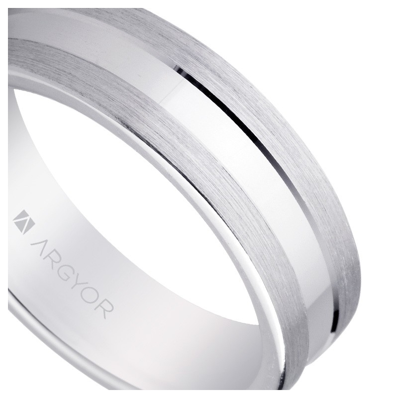 Alianza en plata de 6mm de ancho, Argyor 5760031 Alianza de plata de ley - foto 04 - rfcia 5760031