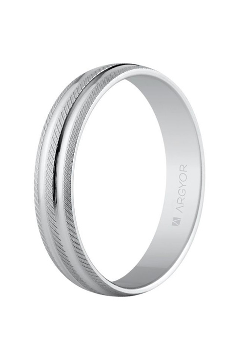 Alianza de plata 4mm Argyor 5740037 Alianza de plata con aro de 4 mm de ancho, Argyor - foto 3 - rfcia. 5740037