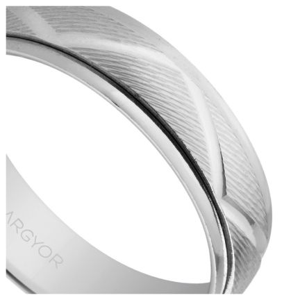 Alianza de plata diseñoo zig-zag - foto 04 - rfcia 5750138