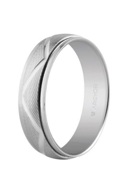 Alianza de plata diseño zig-zag - foto 3 - rfcia. 5750138