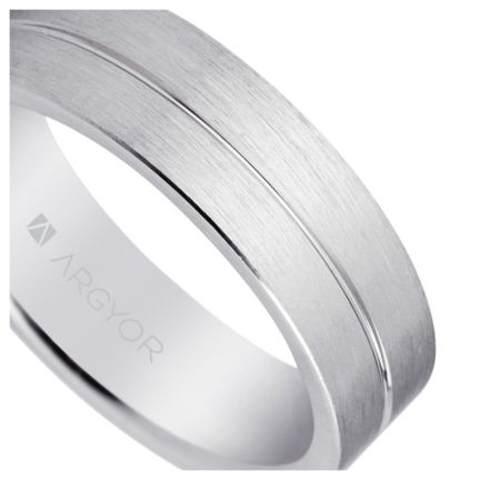 Alianza de plata con 6 mm de ancho, Argyor - foto 04 - rfcia 5760028