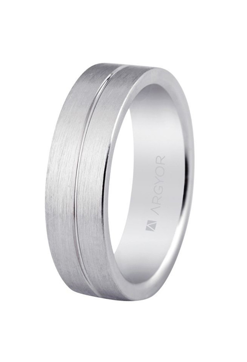 Alianza de plata con 6 mm de ancho, Argyor - foto 1 - rfcia. 5760028