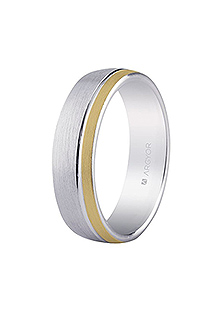 Alianza plata de ley bicolor - foto 3 - rfcia.045_5755050ND1