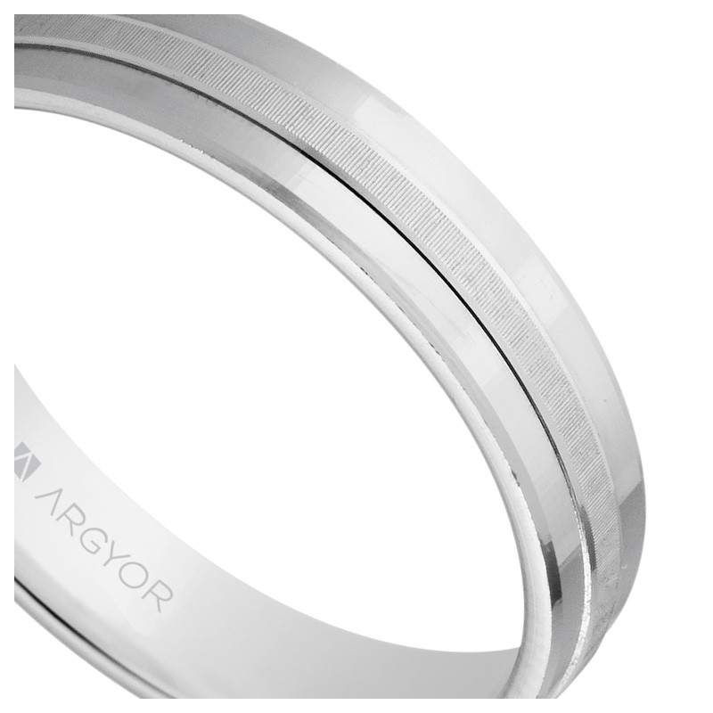 Alianza plata 4mm Argyor 5740255 Alianza plata de ley para boda - foto 04 - rfcia 045_5740255