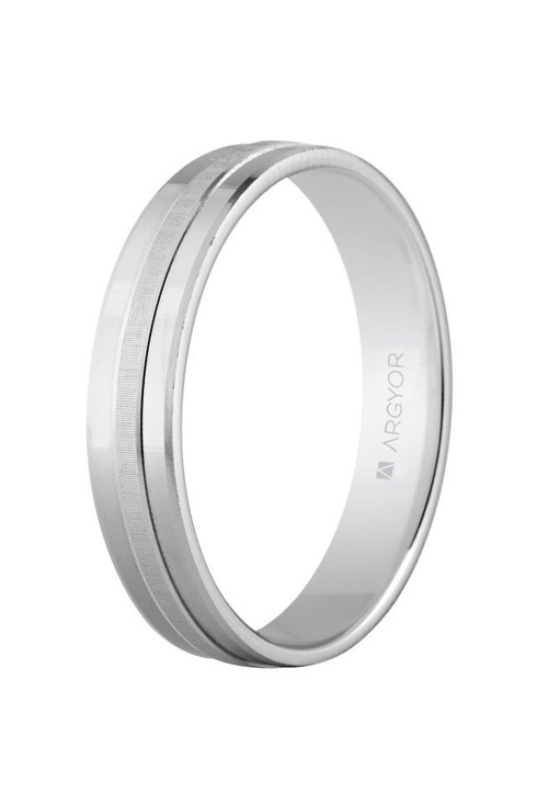 Alianza plata 4mm Argyor 5740255 Alianza plata de ley para boda - foto 3 - rfcia.045_5740255
