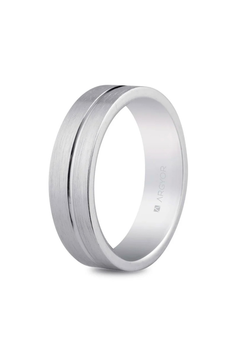 Alianza de plata de 5mm de ancho Argyor 5755053N