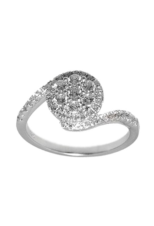 Sortija de plata con circonitas 042_S038-S Anillo plata ley sortija con piedras rfcia.042_S038-S