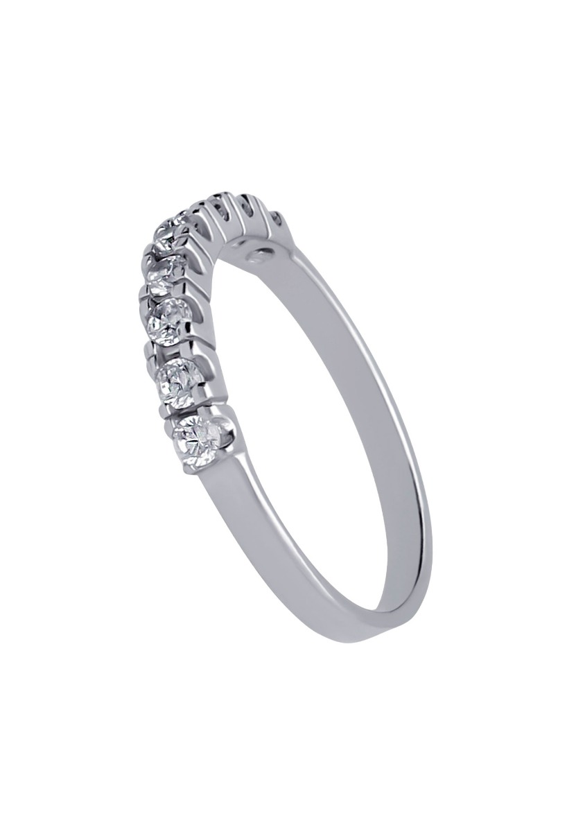 Anillo oro, medía alianza piedras. 243_349-00225 anillo-oro-ley-media-alianza-piedras-i-rfcia.243_349-00225_1_1 vista lateral