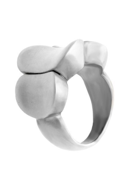 anillo de pl ata electroforma 3 formas concavas foto para web el rubi joyeros toma dos