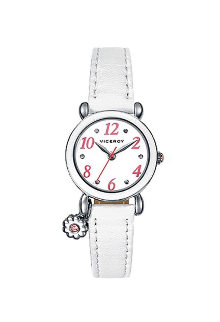 Reloj Viceroy acero y cuero niña 023_46898-04