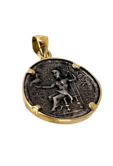 Moneda plata y cerco oro amarillo parte posterior 005_00044-5