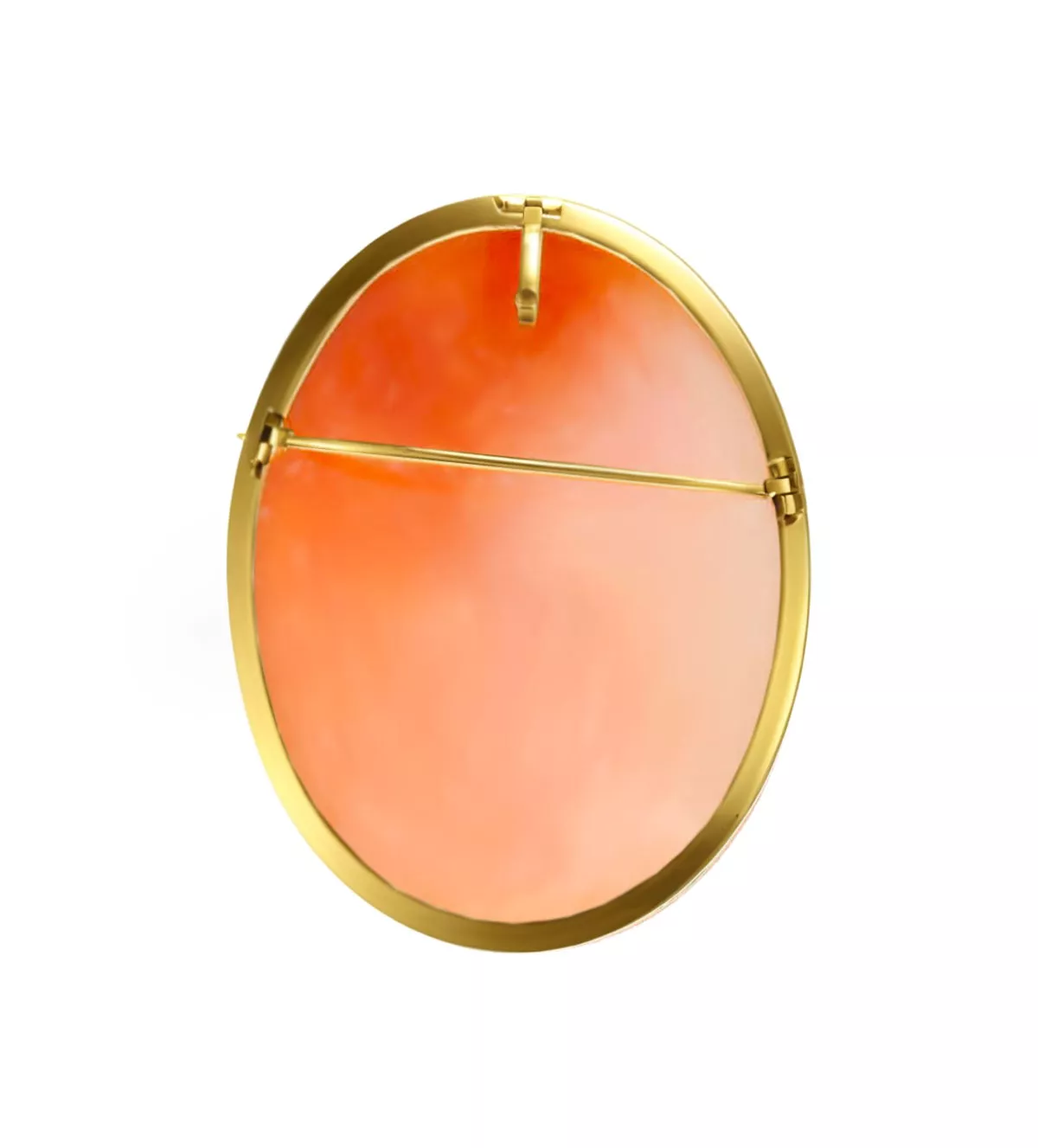 Broche de oro para solapa CAMAFEO Señora broche de oro para solapa camafeo señora toma parte trasera