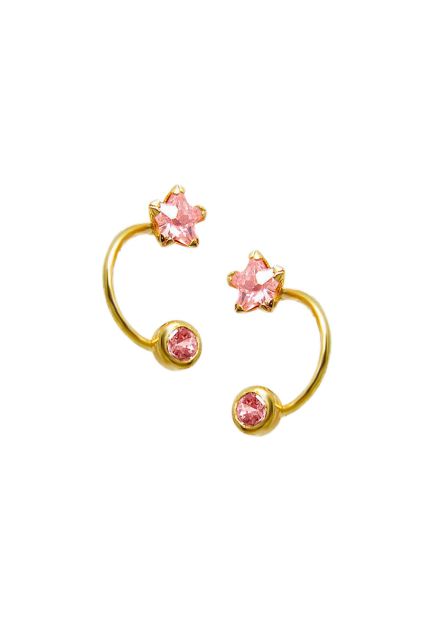 Pendientes oro con piedras - foto 1 - rfcia.059_8675-202