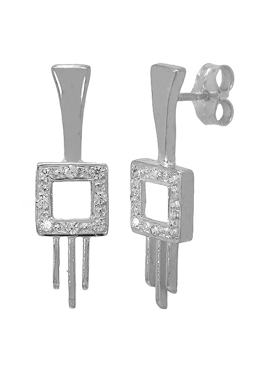 Conjunto oro blanco 18k con circonitas 085_0110185 conjunto de oro blanco con circonitas sortija pendientes y gargantilla tiendas fisicas en madrid