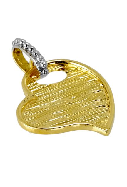 Colgante oro 1ª ley 750 mmas. (18 k.) del amor oro bicolor rfcia.100_11256