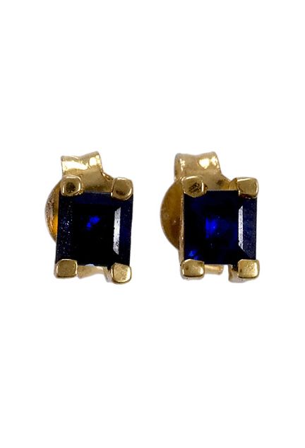 Pendientes oro 1ª ley 750 mmas. (18 k.) chatones·garras·dormilonas oro amarillo rfcia.100_L942