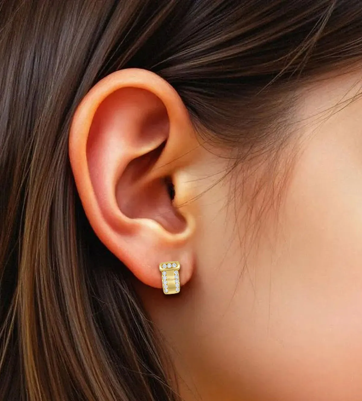 139_5081-P pendientes de oro y circones para comunion toma modelo nina