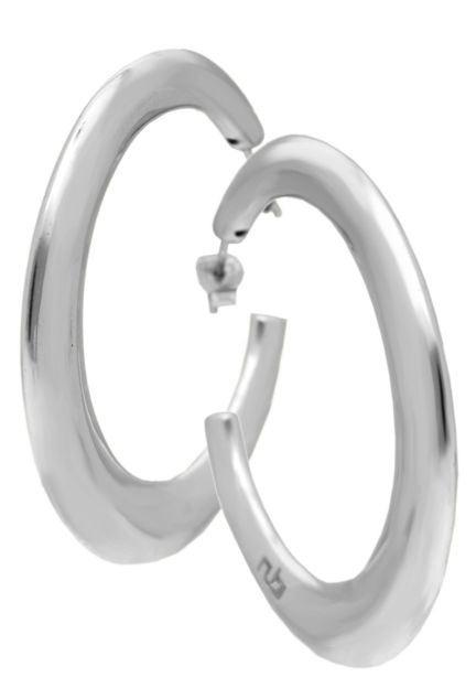 Pendientes plata ley criollas·aros sin piedras rfcia.144_OB173-B