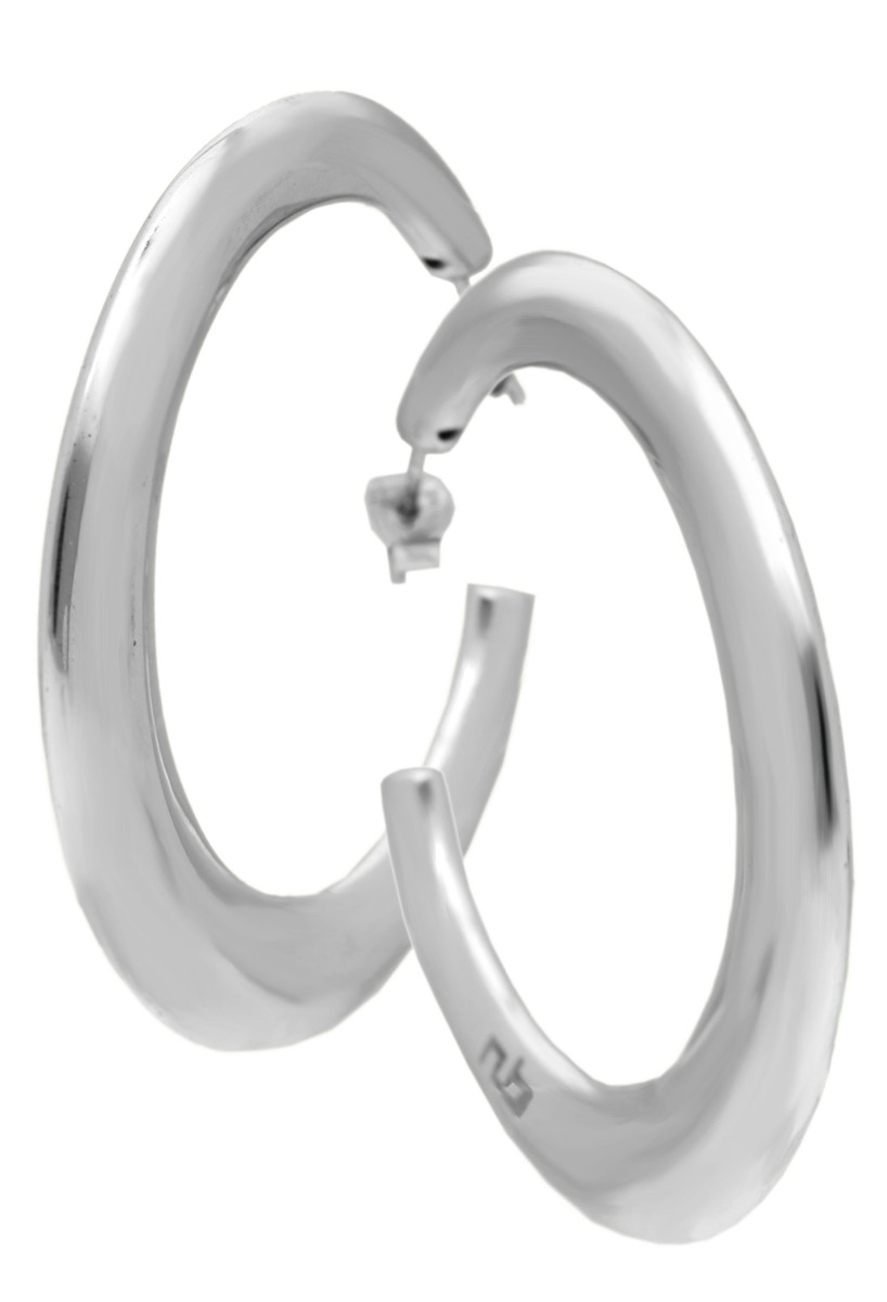 Criollas de plata 144_OB173-B Pendientes plata ley criollas·aros sin piedras rfcia.144_OB173-B