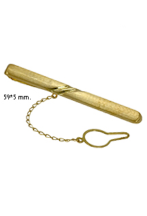 Pisacorbatas de oro amarillo 18 ktes. 146_8064-A