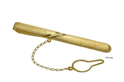 Complemento de caballero oro 1ª ley 750 mmas. (18 k.) pasador de corbata oro amarillo rfcia.146_8064-A