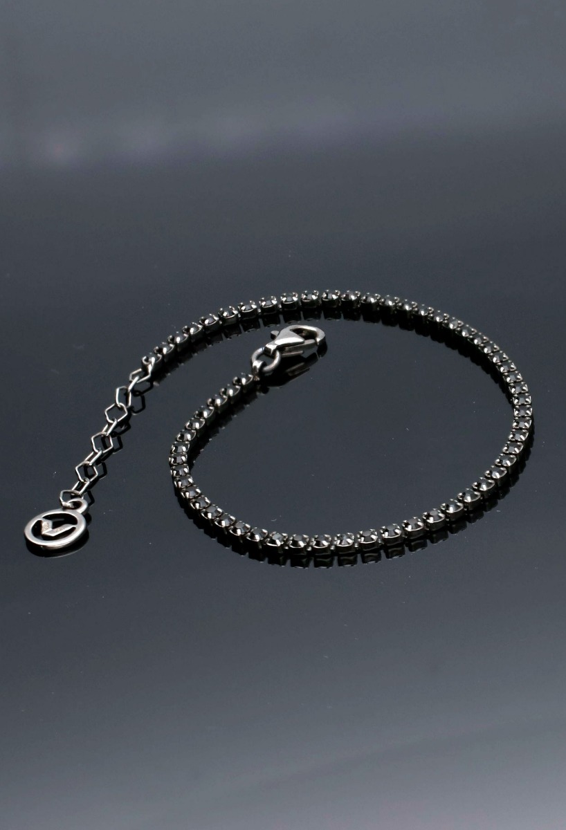 Pulsera plata rodio negro 1083P500-25 dfoto pulsera viceroy fondo negro