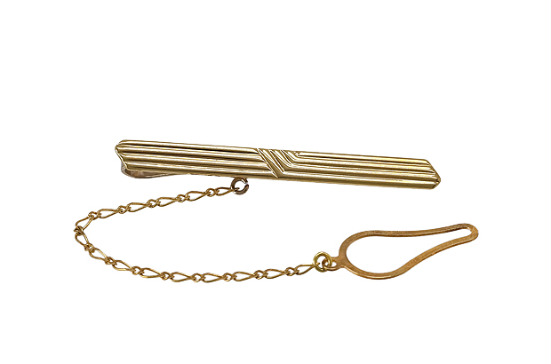 Pasador de corbata oro amarillo 18 ktes. 183_05 Complemento de caballero oro 1ª ley 750 mmas. (18 k.) pasador de corbata oro amarillo rfcia.183_05