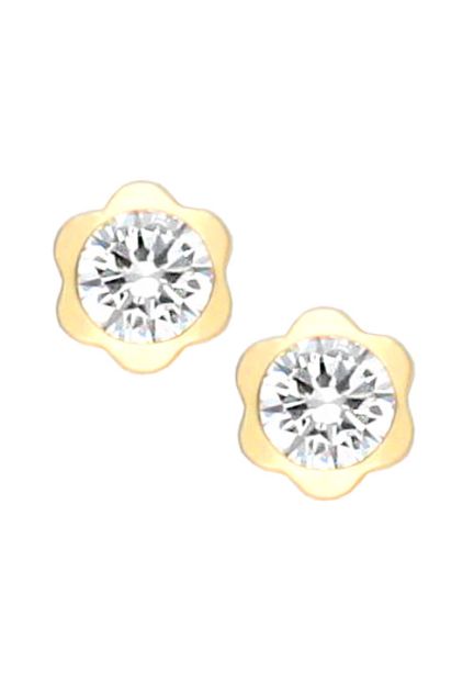 Pendientes oro amarillo, tornillos de 18K 234_1027