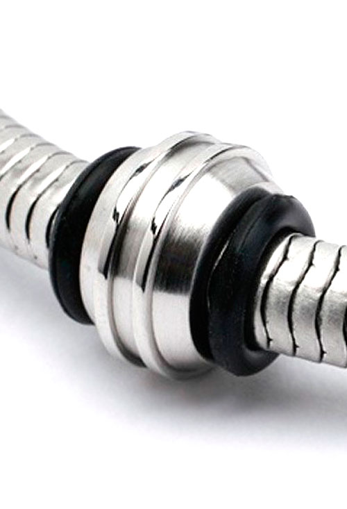 Abalorio de acero para pulsera de hombre 9982002-0