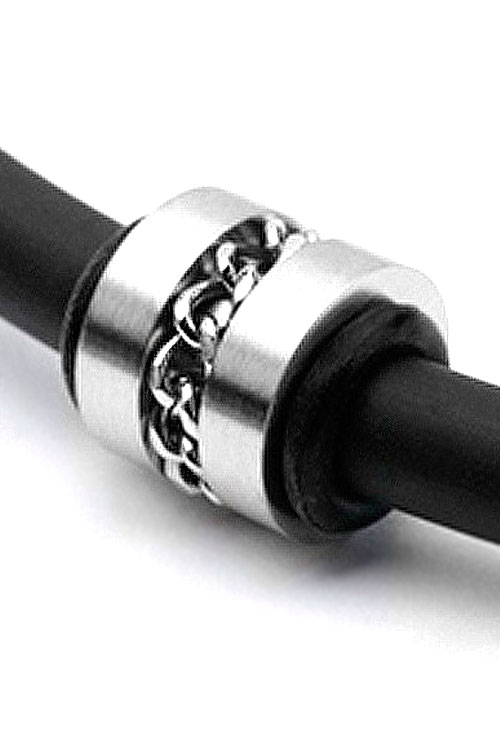 Abalorio de acero para pulsera de hombre 9982003-0