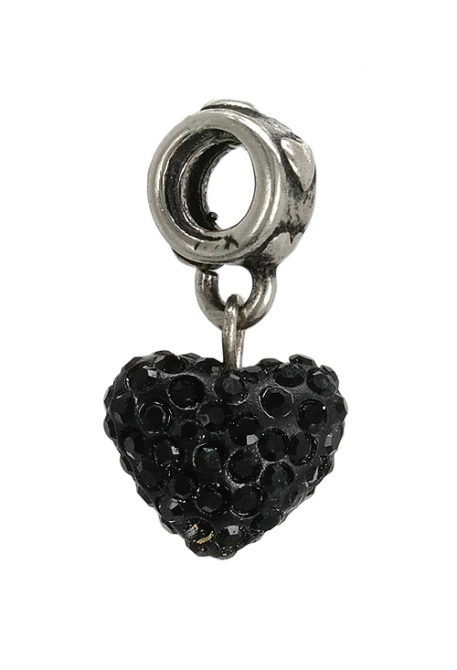 abalorio de colgar corazón swarovski negro 015_092-01_01