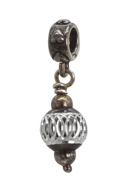 abalorio de colgar mina esmaltada de abrazadera de plata 015_91-04