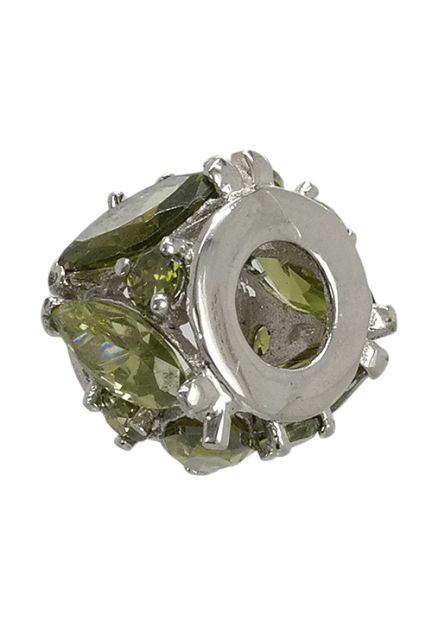 abalorio de plata anillo con olivinas talla nave 015_NAVE-6 foto 2