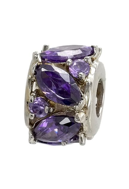 abalorio de plata con amatistas talla nave engastadas en diagonal 015_NAVE-3