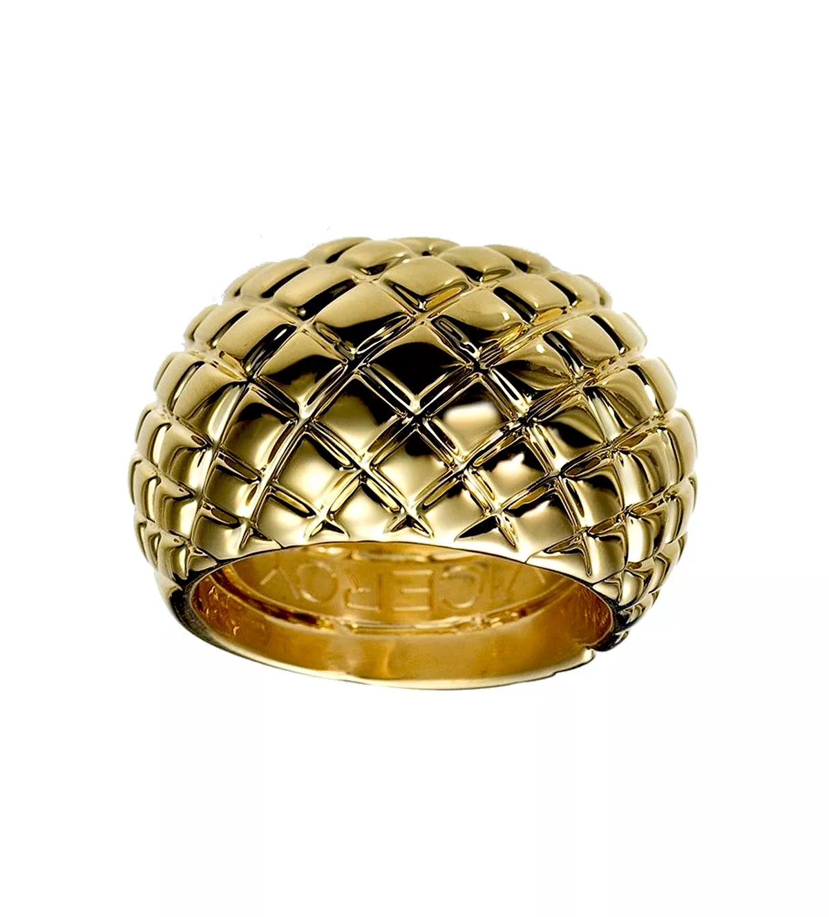 Anillo de acero chapado oro Viceroy Bijoux
