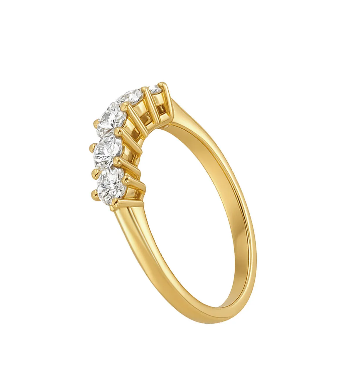 Anillo de compromiso oro 18k media alianza con diamantes 011_001 nillo-de-compromiso-oro-18-diamantes-naturales-011_005 toma lateral