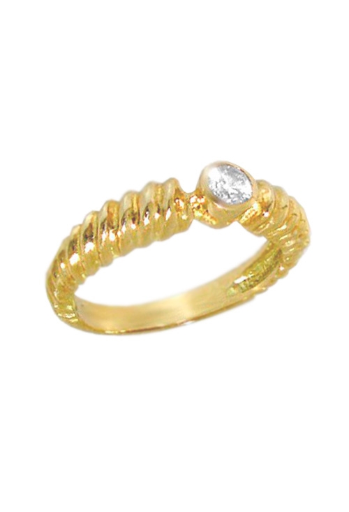 Anillo de compromiso oro amarillo con diamante 083_SB5190 Anillo de compromiso oro amarillo 18 ktes con diamante - foto 3 - rfcia.083_SB5190