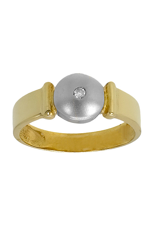 Anillo de compromiso oro bicolor oro 18 ktes con diamante. 083_AURYGEM021 Anillo de compromiso oro bicolor oro 18 ktes con diamante - foto 3 - rfcia.083_AURYGEM021
