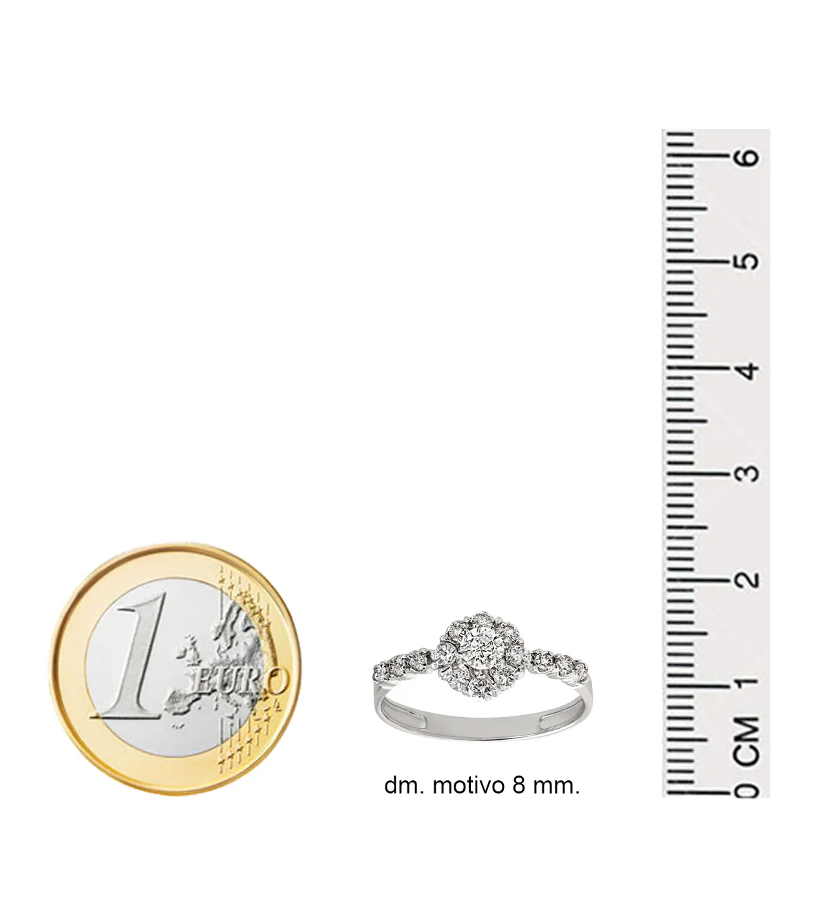 Anillo de compromiso oro blanco 18K 085_0113370S anillo de compromiso oro blanco 18k con circones 085_0113370S toma con medidas