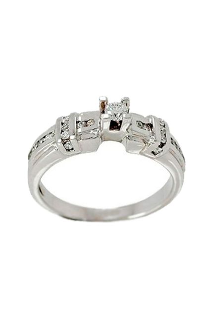 Anillo de compromiso oro blanco con diamantes - foto 3 - rfcia.139_54900101-B