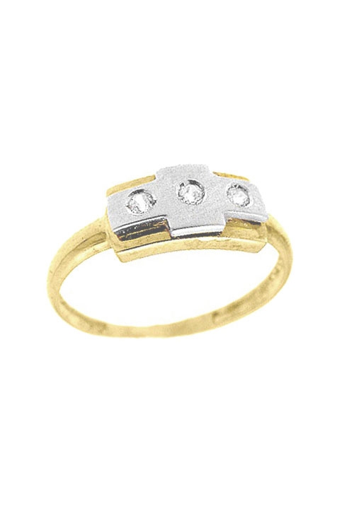 Anillo de oro para niña 002_50902-S Anillo de oro para niña ocasión outlet joyería 002_50902-S