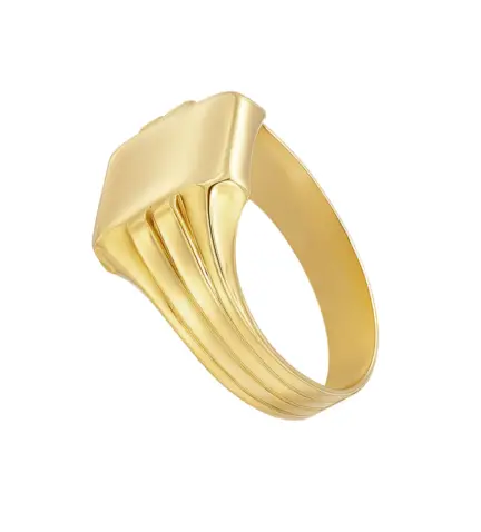 anillo de oro 18K para nino 036_S65796 toma lateral