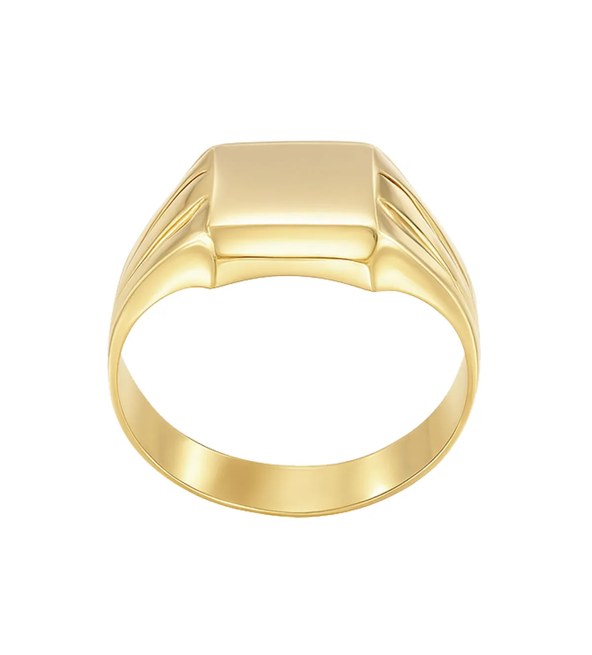 Anillo de orov18k para Primera Comunión 036_S65796 anillo de oro 18K para nino 036_S65796 toma cenital