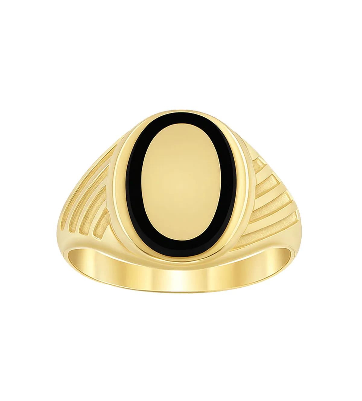 anillo de oro 18k sello de hombre con onice 081_01591