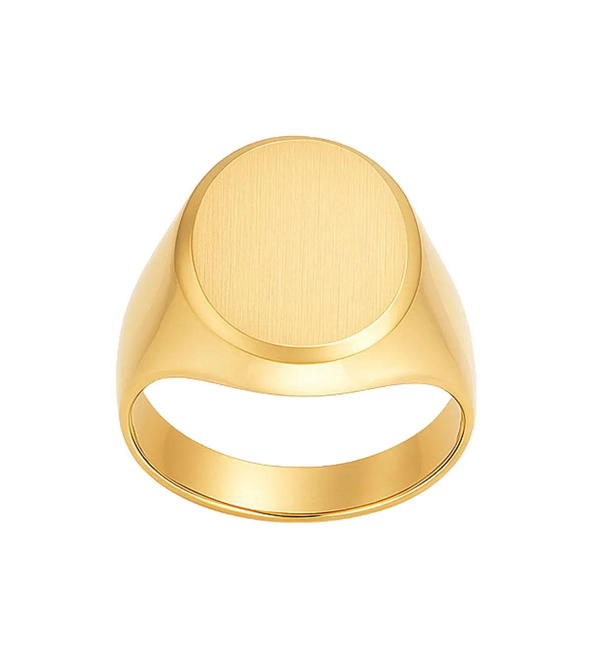 Anillo de oro 18k sello de hombre para grabar 157_S0002 anillo-de-oro-18k-sello-oval-para-grabar-157_S0002 toma f1