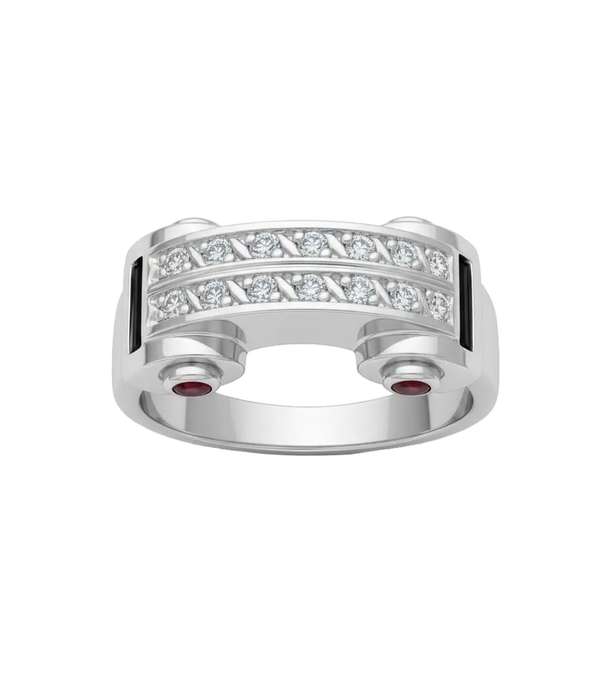 Sortija de oro blanco con diamantes 005_00013-24 anillo-de-oro-blanco-con-brillantes-chevalier-005_00013-24_0