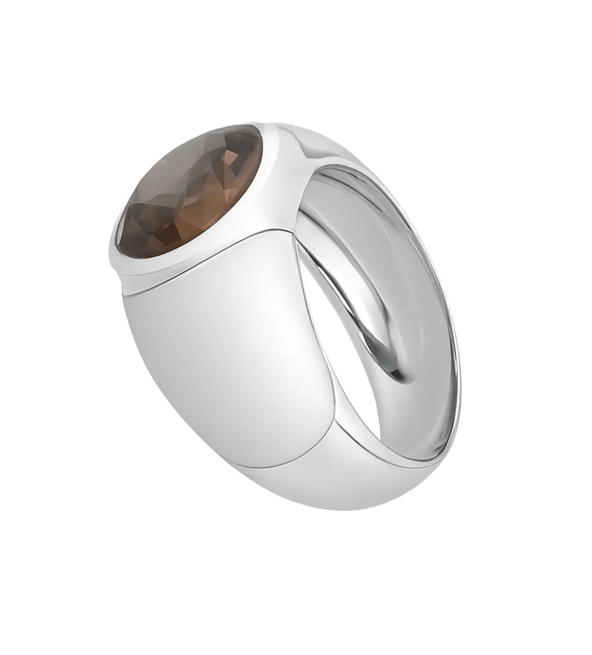 Anillo de oro blanco 18k topacio y esmalte 111_4S-810 anillo-de-oro-blanco-esmaltado-111_4S-810 foto lateral