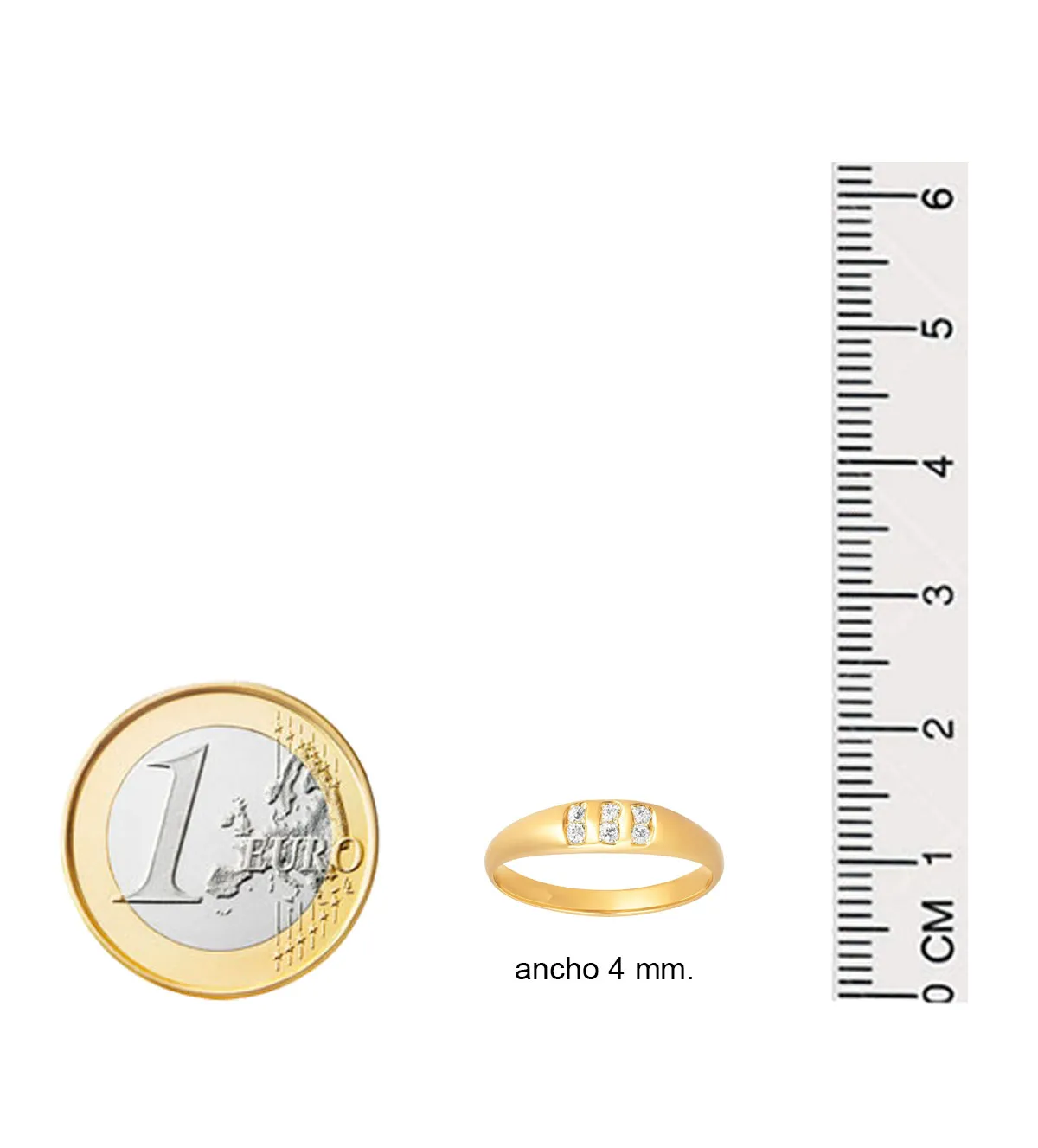 Anillo de oro 18k Primera Comunión 039_5799-S anillo de oro con circones para niña 139_5799-S_Medidas