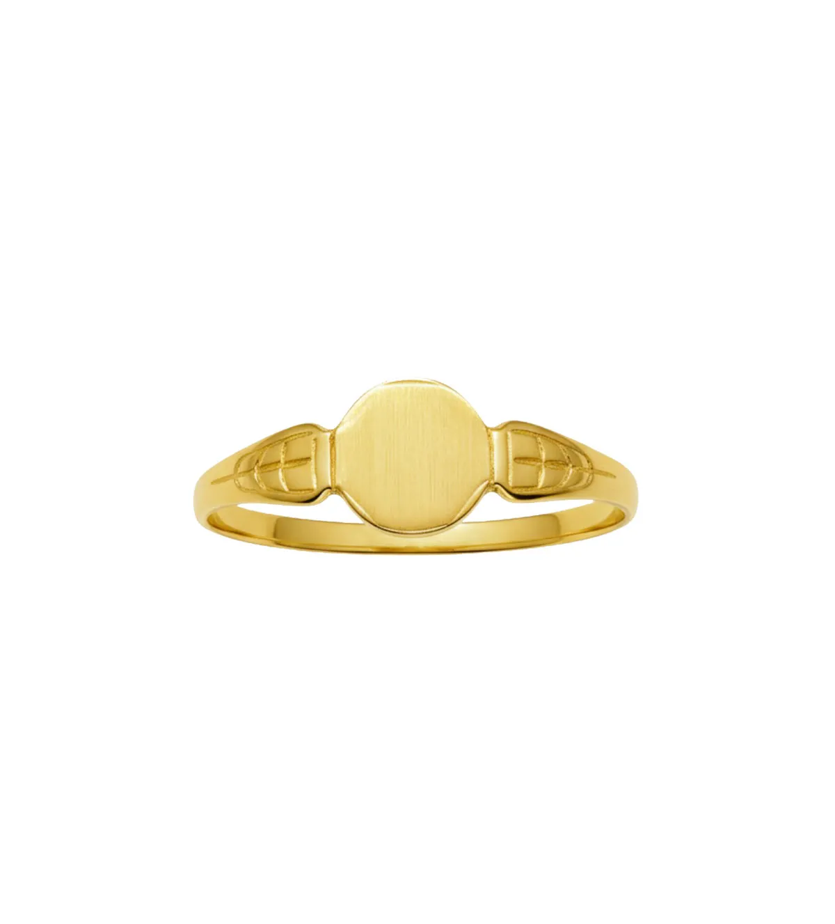 Anillo de oro 18K sello para bebé 001_100023 anillo de oro para bebe tipo sello 001_100023_01