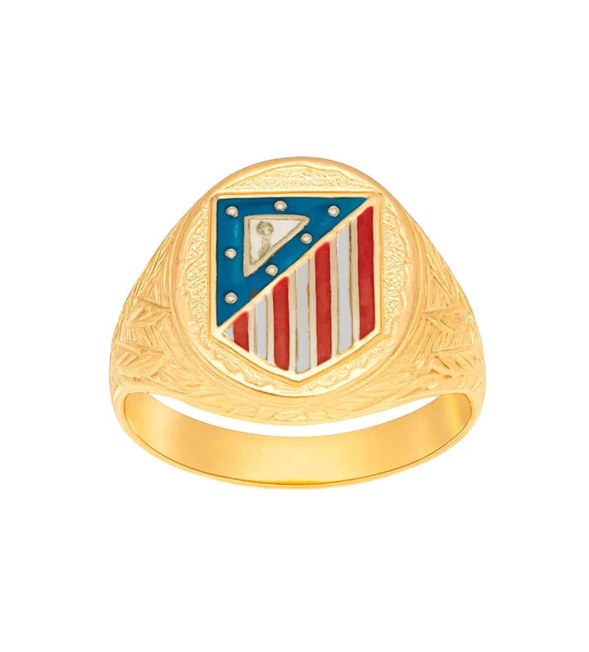 Anillo de oro 18k sello Atlético de Madrid 033_ATDE anillo-de-oro-sello-atletico-de-madrid-esmalte-033_ATDE